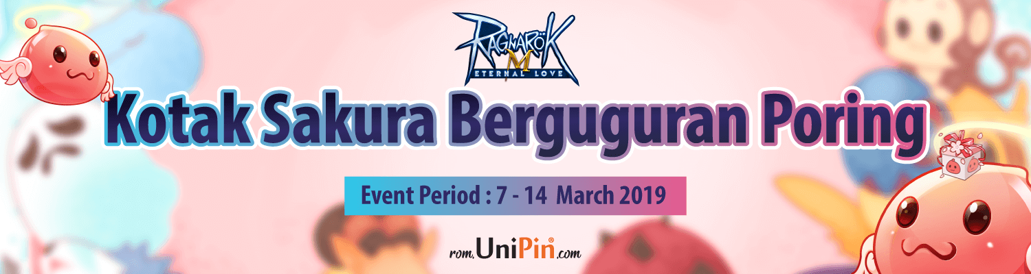 Limited Giftbox - Kotak Sakura Berguguran Poring